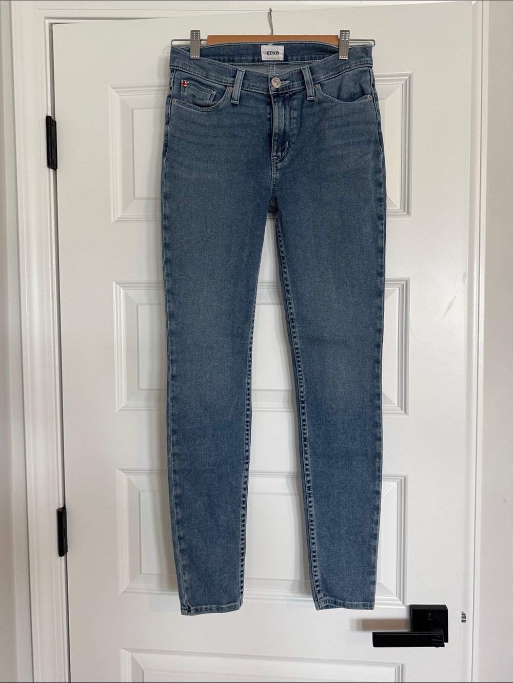 Hudson Jeans Women's Skinny Jeans in Blue Wash